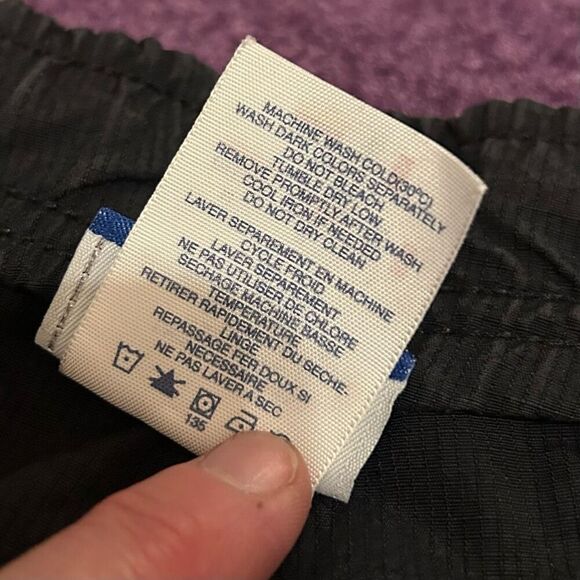 Vintage Reebok Men’s Athletic Shorts Black Drawstring Size Medium EUC - Picture 7 of 7